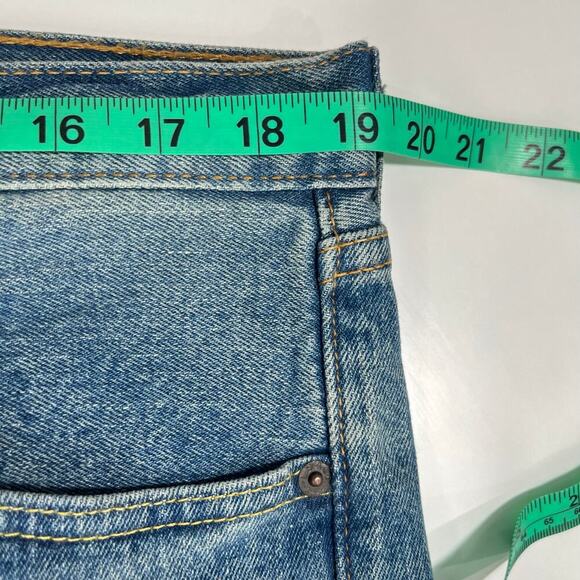 Levi's 501‎ Jeans Men’s 38x30 NWT Original Fit Button Fly Light Blue Denim - Picture 7 of 11